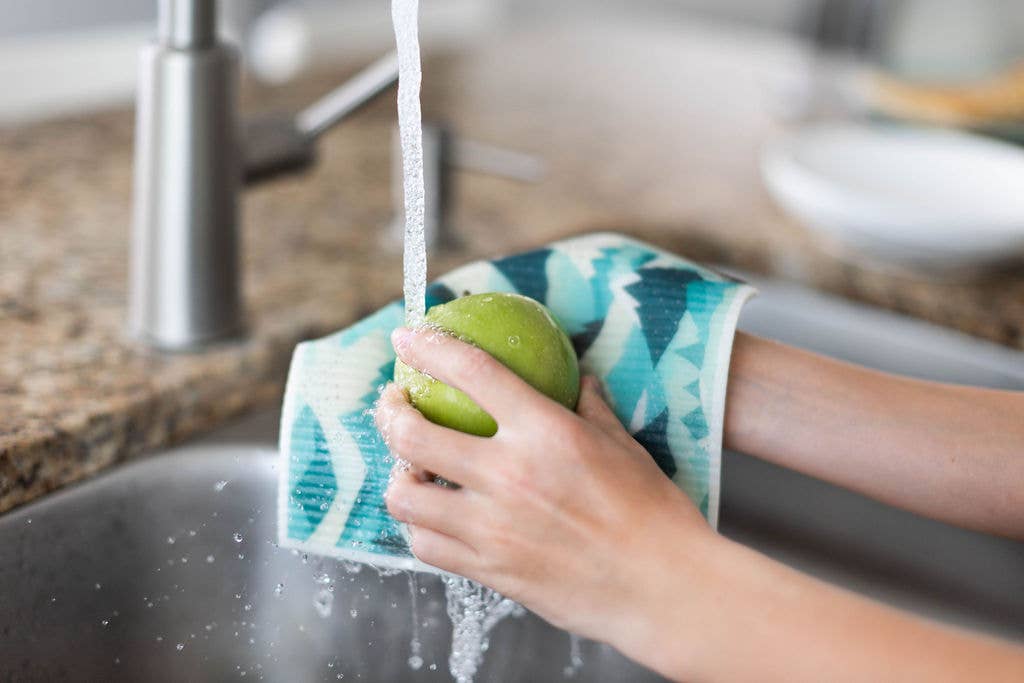 SC002 - 4 Pk Sponge Cloths - In the Mountains