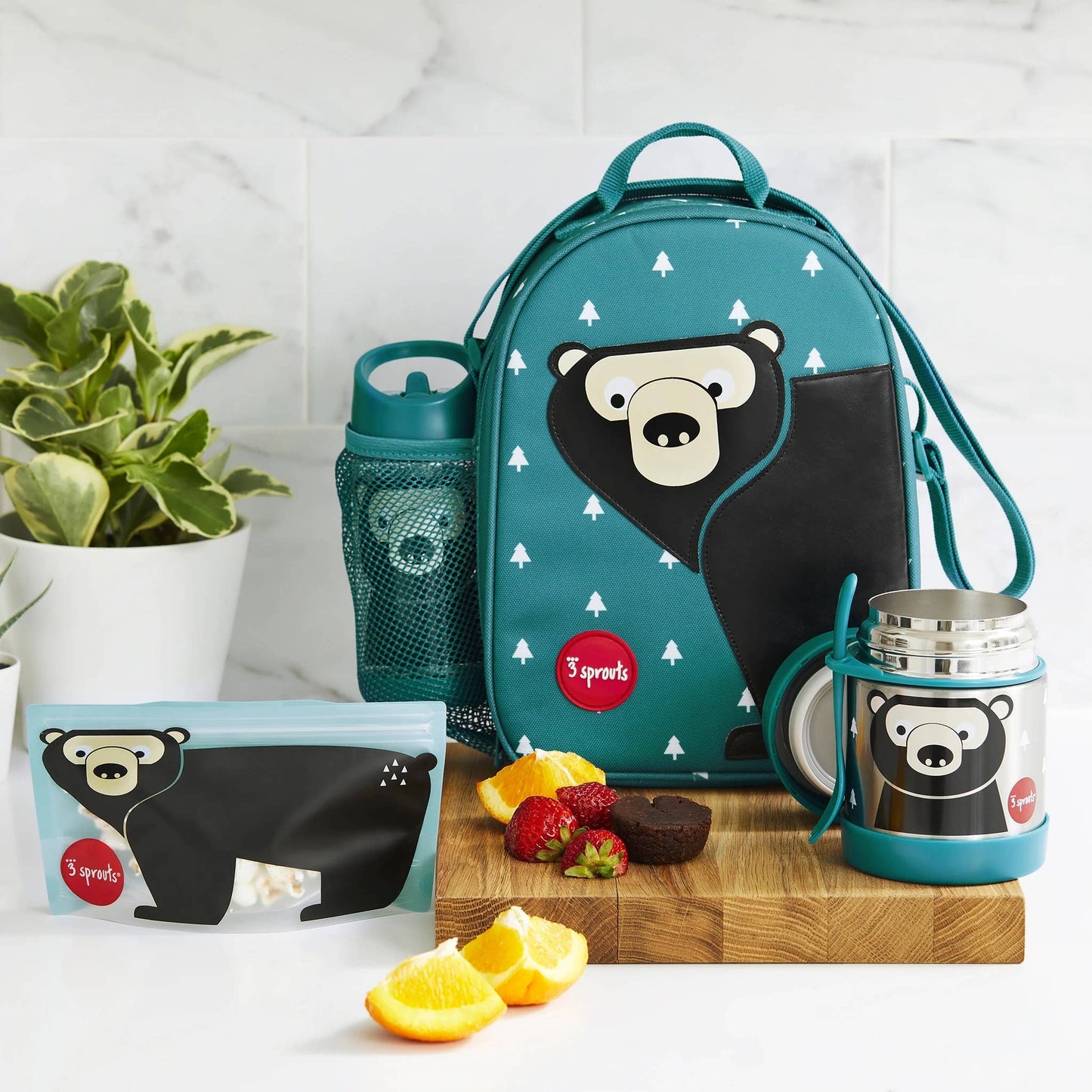 Bear Stainless Steel Food Jar