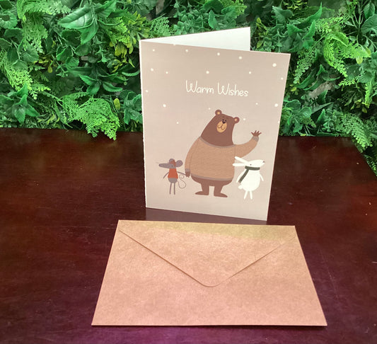 Warm Wishes Greeting Card