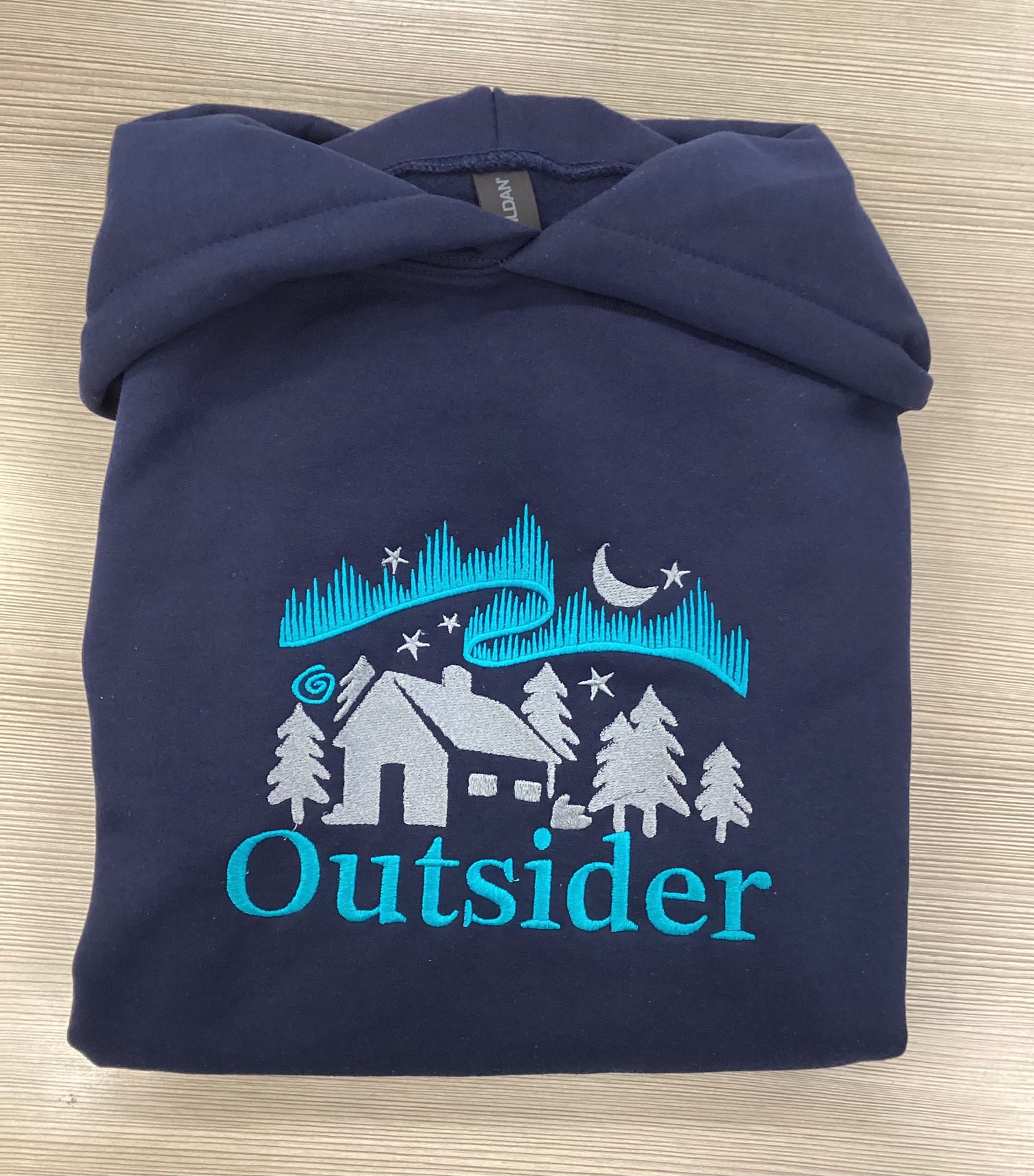 Navy Outsider Camping Hoodie