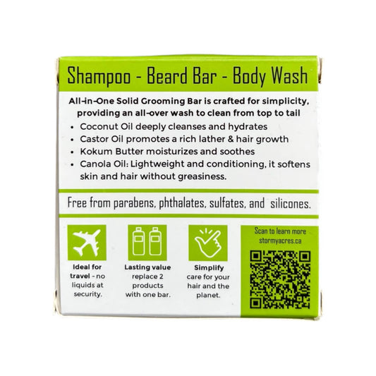 All Over Wash | Beer Infused, Multi-Purpose Men's Grooming: Chinook (pine & grapefruit)