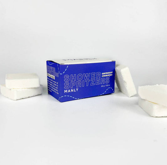 Happy Hippo-Manly - Shower Spritzer (Box of 7)