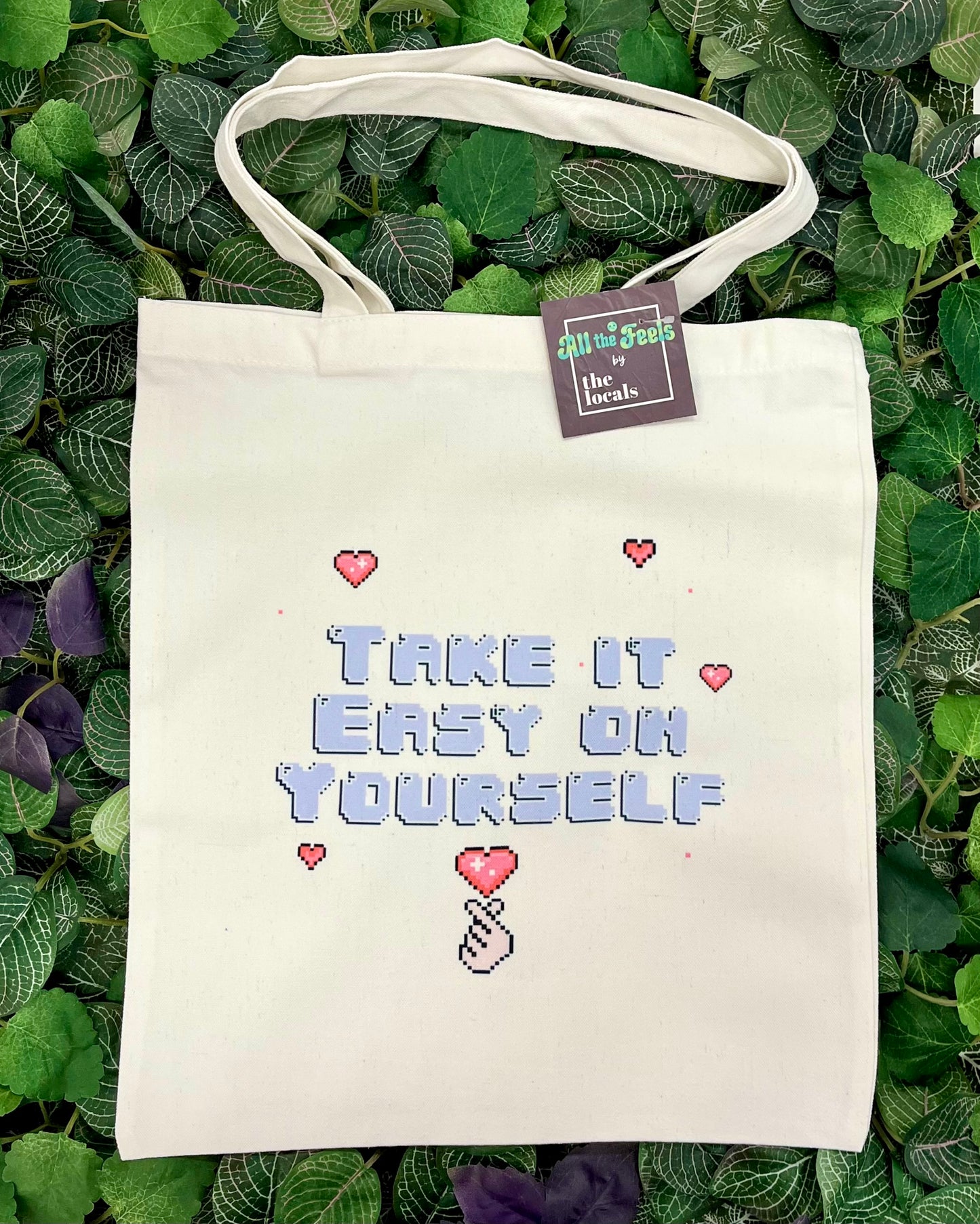 Take It Easy on Yourself Tote Bag