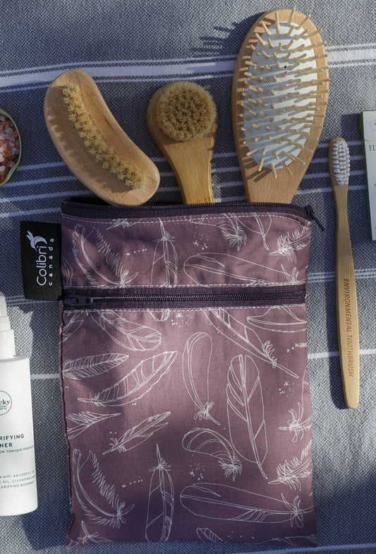 5122 - Feather Mini Double Duty Wet Bag