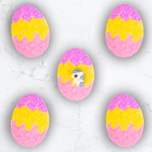 Unicorn Egg - Bath Bomb with Toy