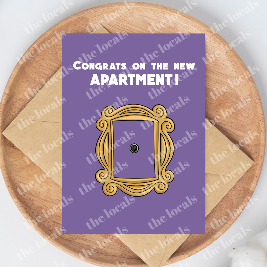 Congrats On The New Apartment Greeting Card