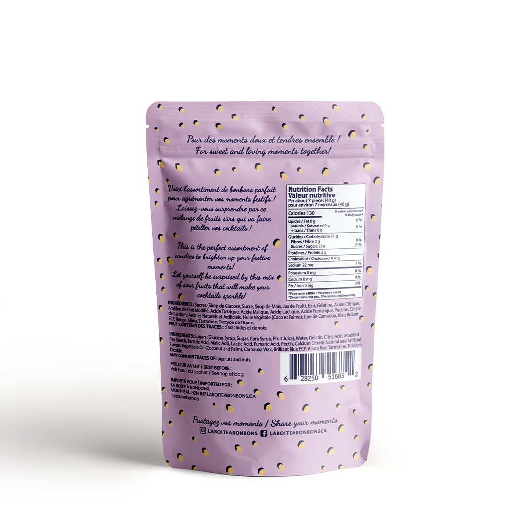Sour Cocktail Mix - Gummy Candies