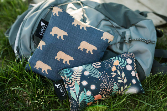 2117 - Bears Reusable Snack Bag - Large