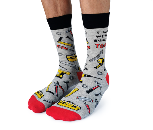 Tool Time Socks- M/L (Men)