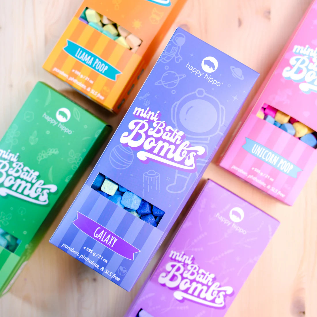 Galaxy Mini Bubble Bombs- Box (595g)