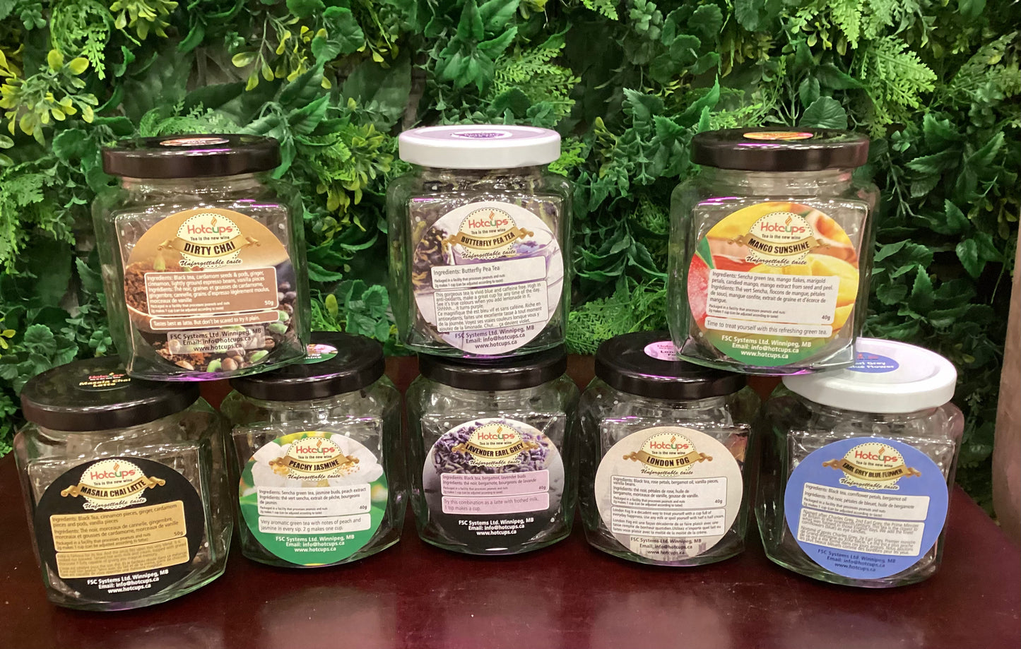 Loose Leaf Tea Jars