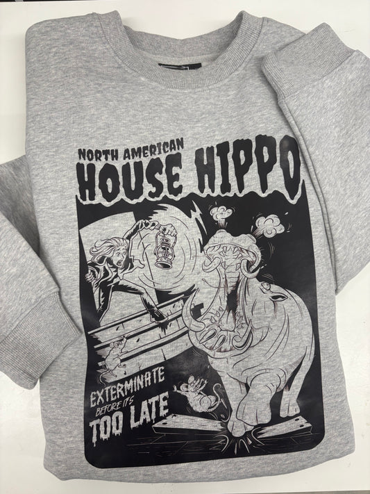 House Hippo Crewneck