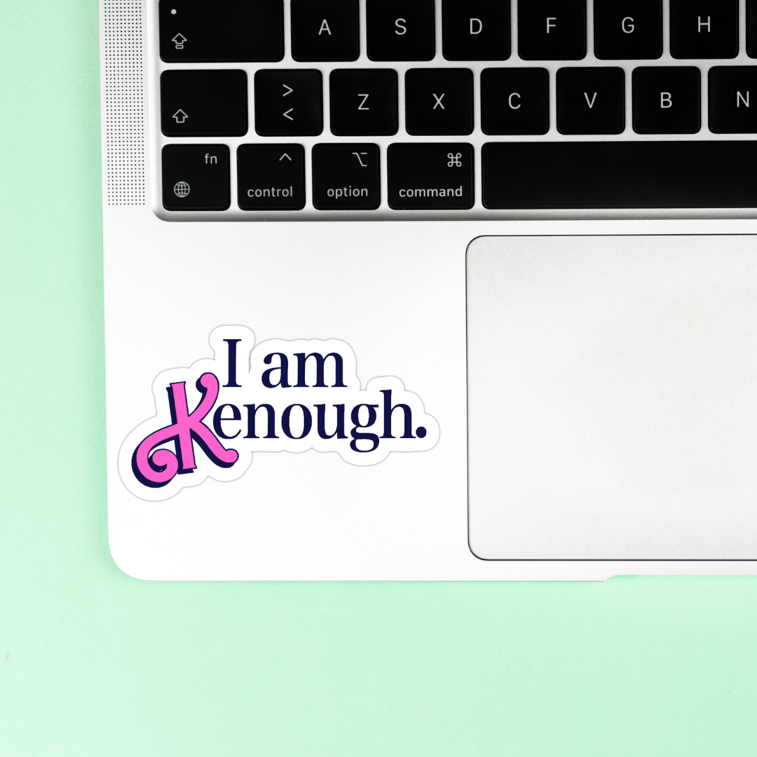 I am Kenough Sticker