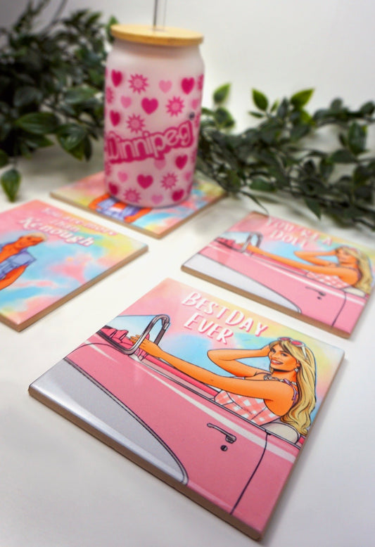 Barbie & Ken Coasters
