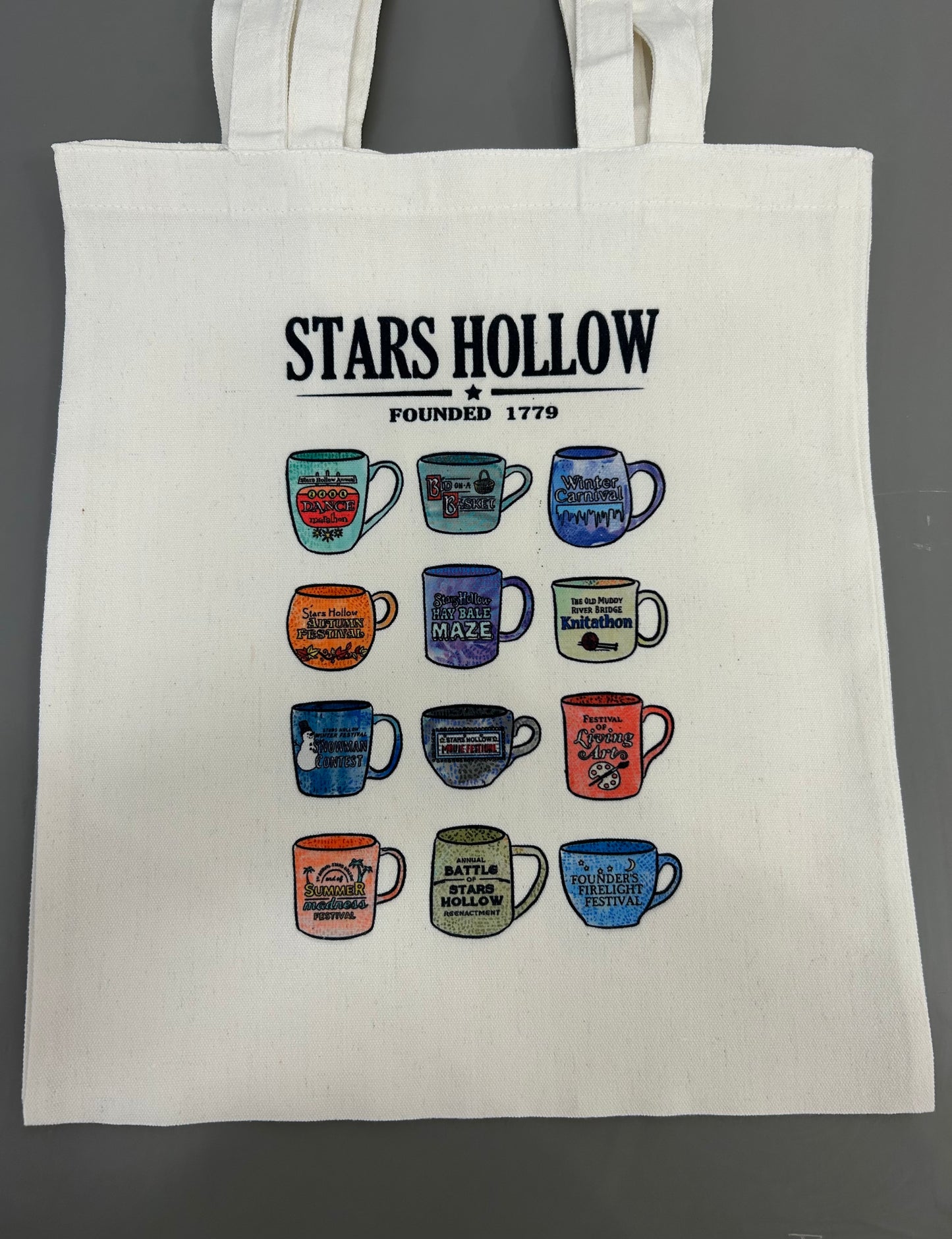 Stars Hollow Events Mugs Tote