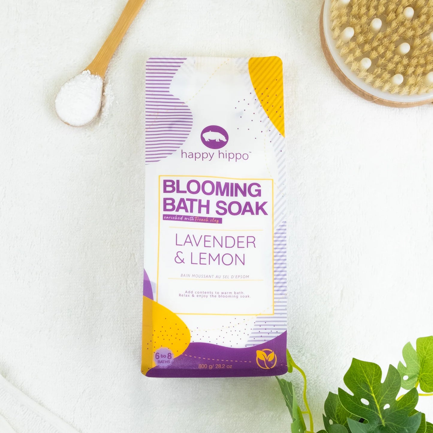 Lavender & Lemon - Blooming Bath Epsom Soak 800g
