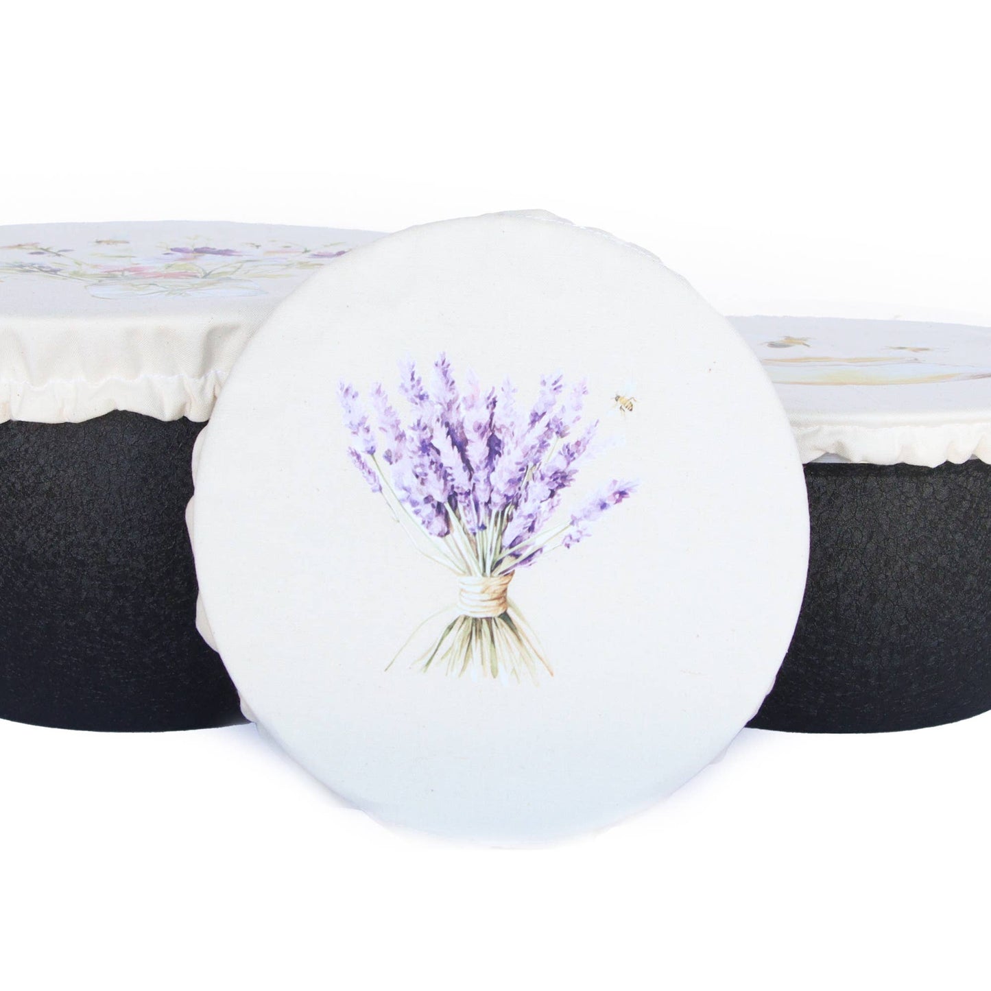 C166 - Bowl Covers - Set Bee Bright