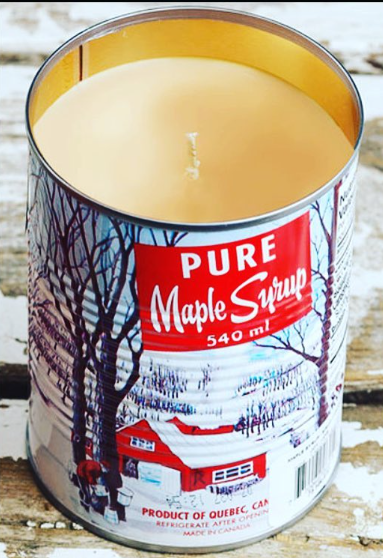 Seracon - Maple Syrup Candle – 540 ml Iconic Tin Can (Cotton wick)