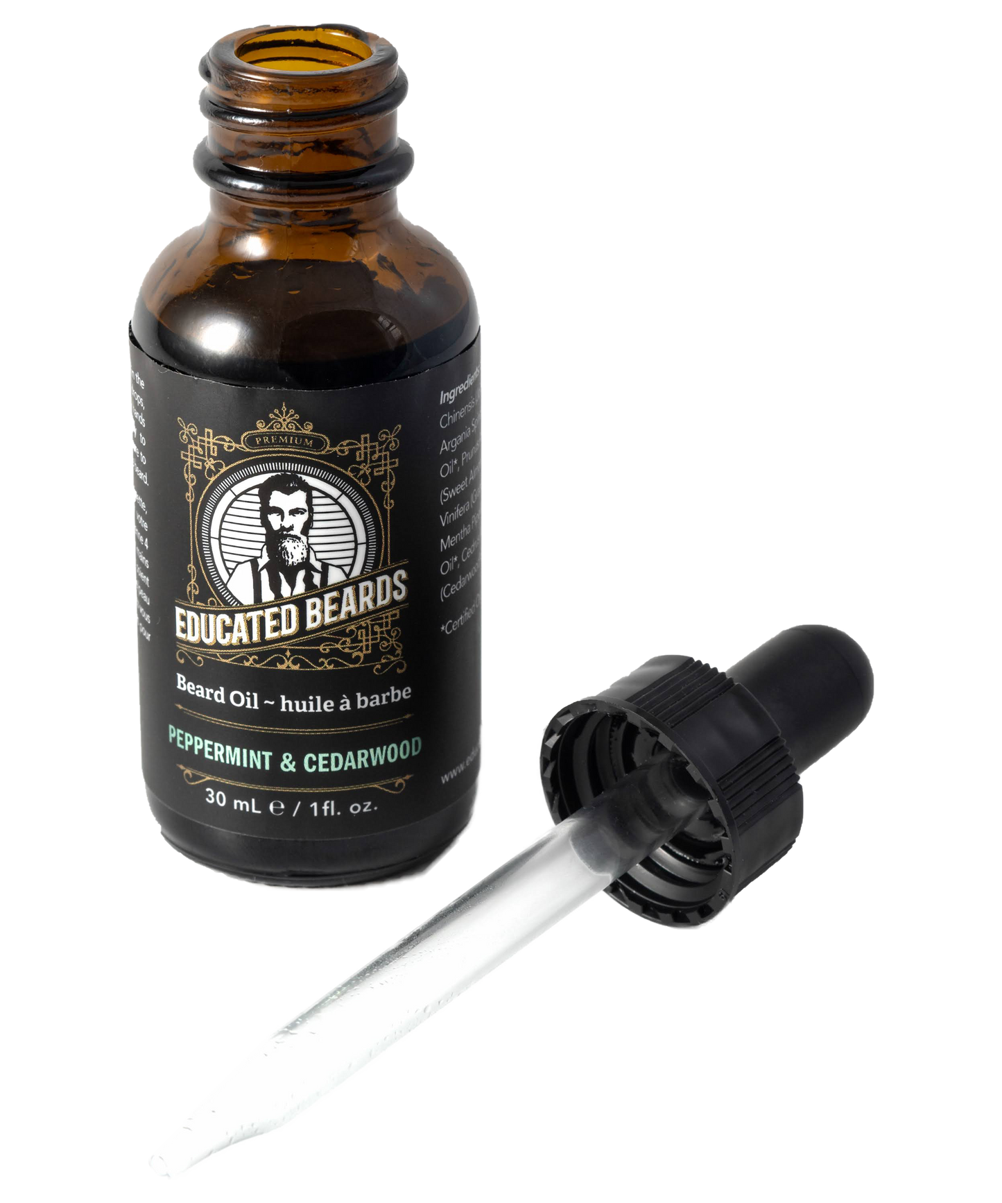 Peppermint Cedarwood Beard Oil (30ml/1fl.oz)