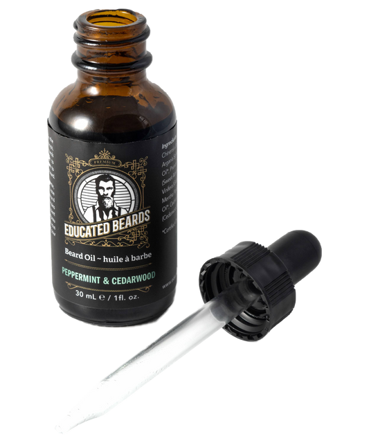 Peppermint Cedarwood Beard Oil (30ml/1fl.oz)