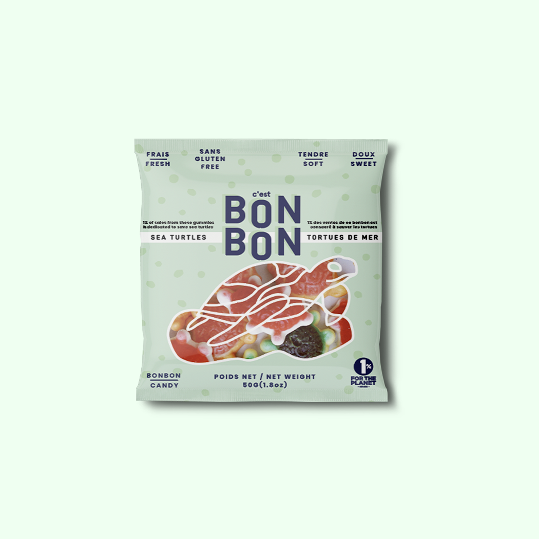 La boîte à bonbons - REFILL Sea Turtles - Gummy Candies