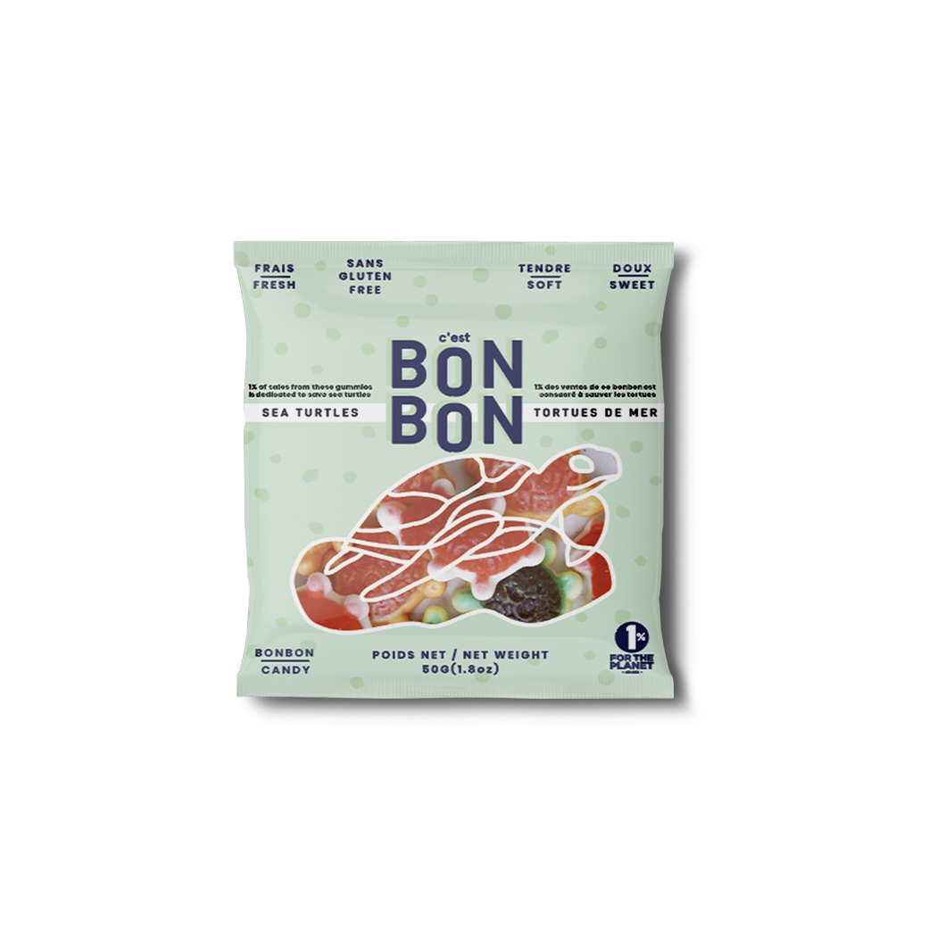 La boîte à bonbons - REFILL Sea Turtles - Gummy Candies