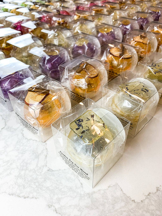 Honey Lemon Ginger Tea Bomb