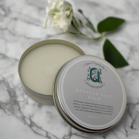 Breathe Easy Balm 1.7oz - Quen T'essentielle Aromatherapy (CN)