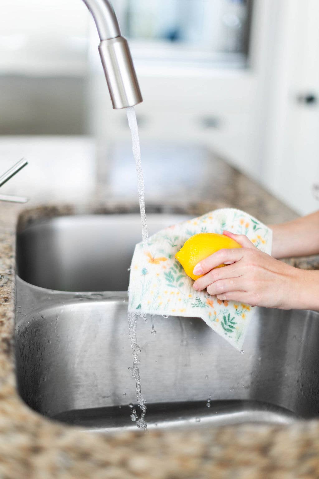 SC001 - 4 Pk Sponge Cloths - In the Garden