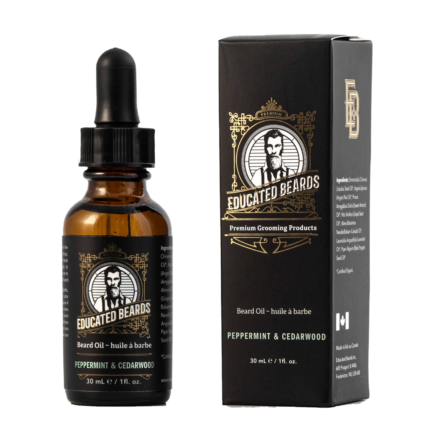Peppermint Cedarwood Beard Oil (30ml/1fl.oz)