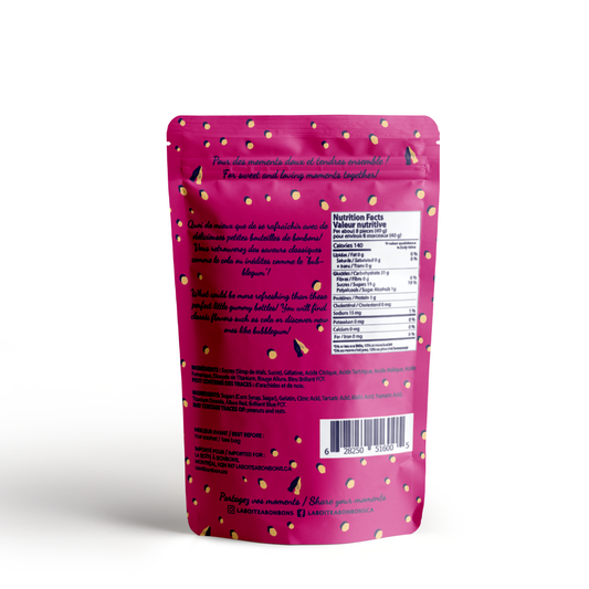 La boîte à bonbons - Sour Pop Bottles - Gummy Candies