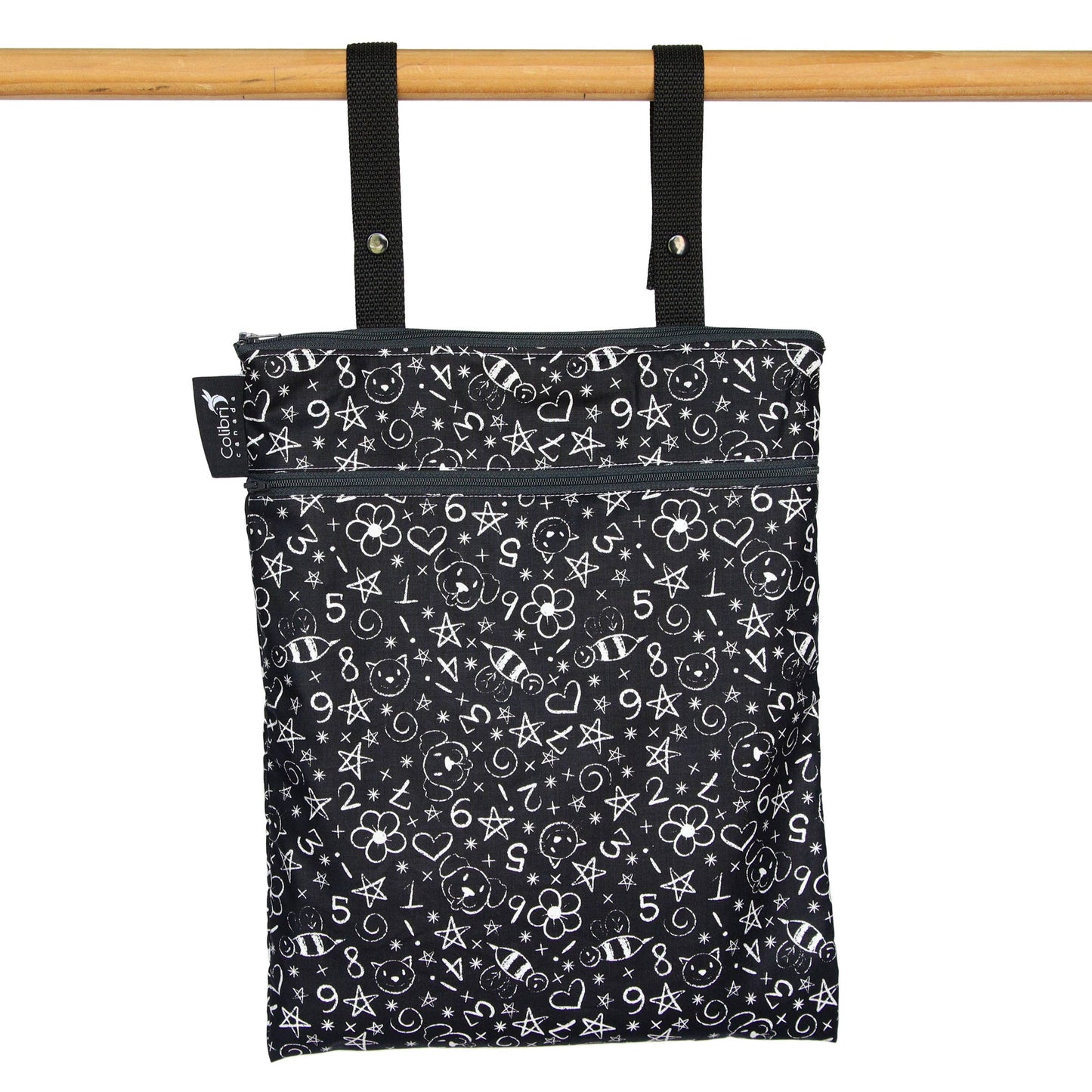 6141 - Chalkboard - Double Duty Wet Bag