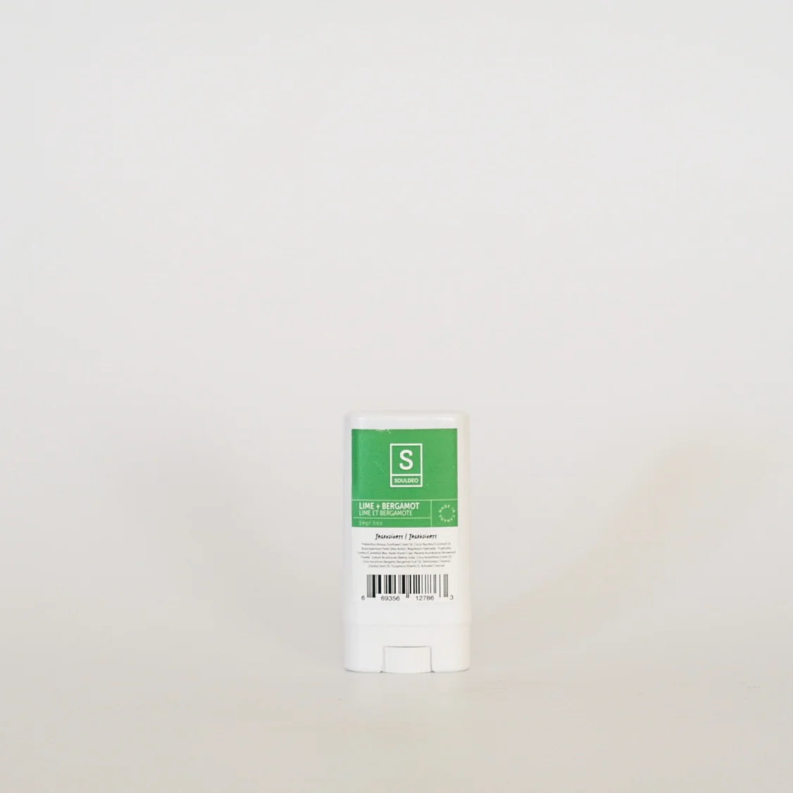 Lime + Bergamot Deodorant Travel Size