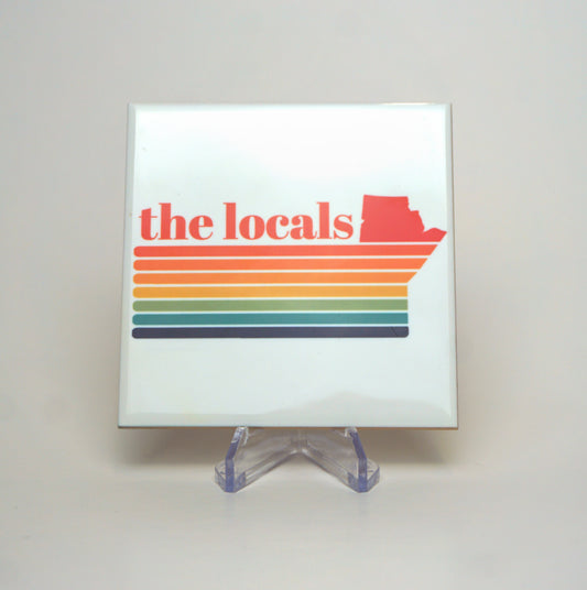 The Locals Prairie Sunset Coaster