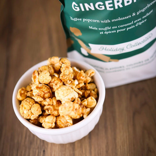Gingerbread Popcorn