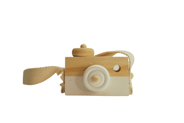 B.Baby Co - Wooden Toy Camera
