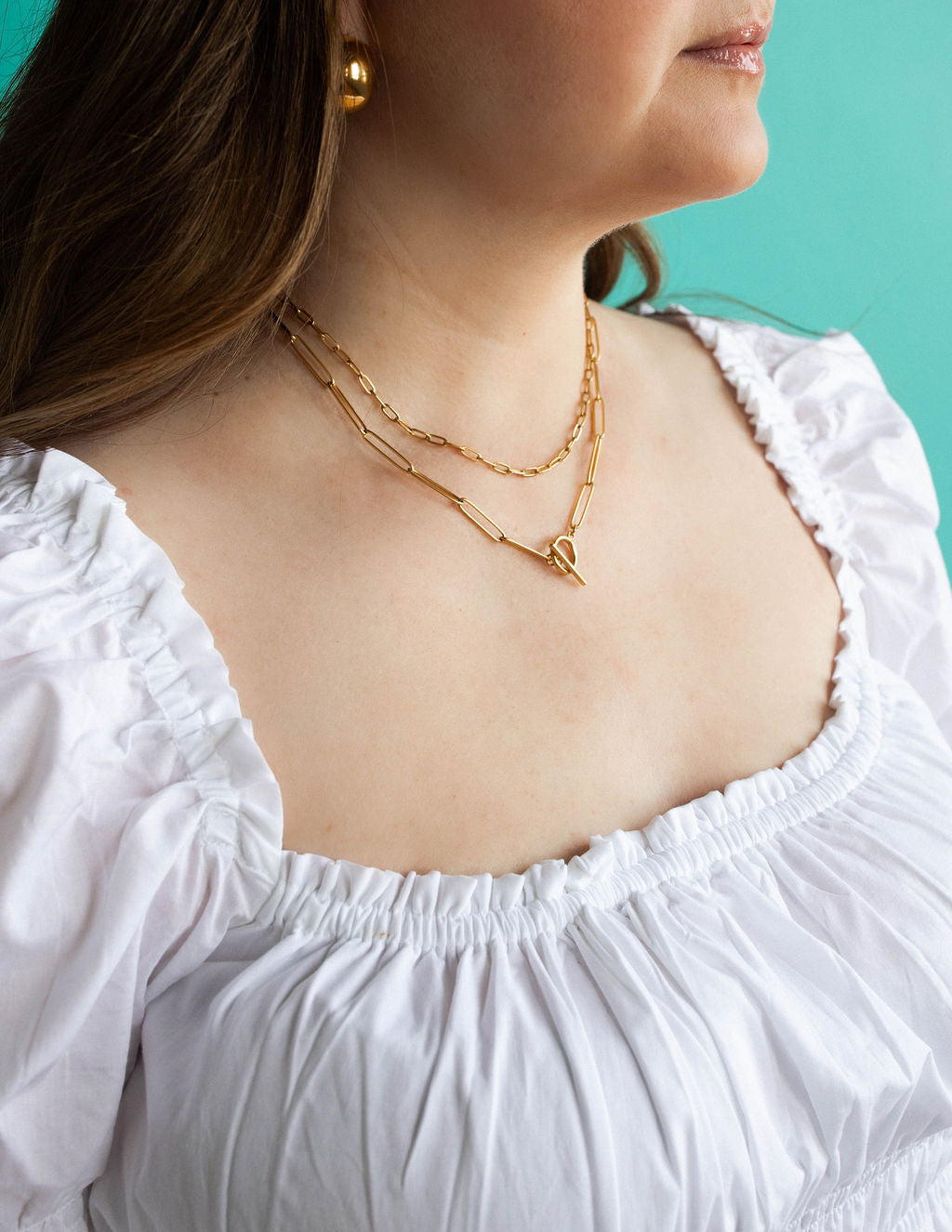 Paperclip Chain Necklace