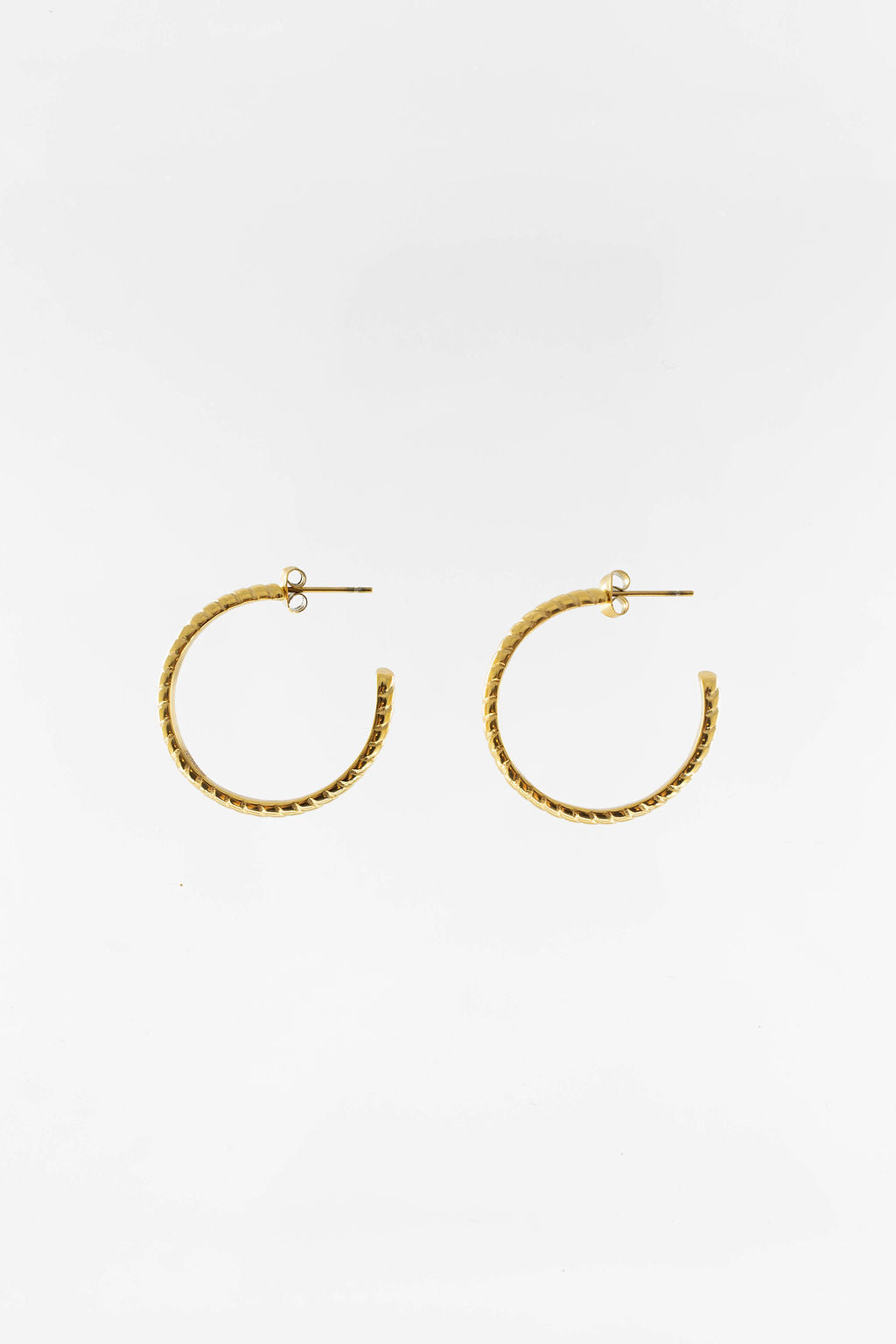 Corde Hoop Earrings