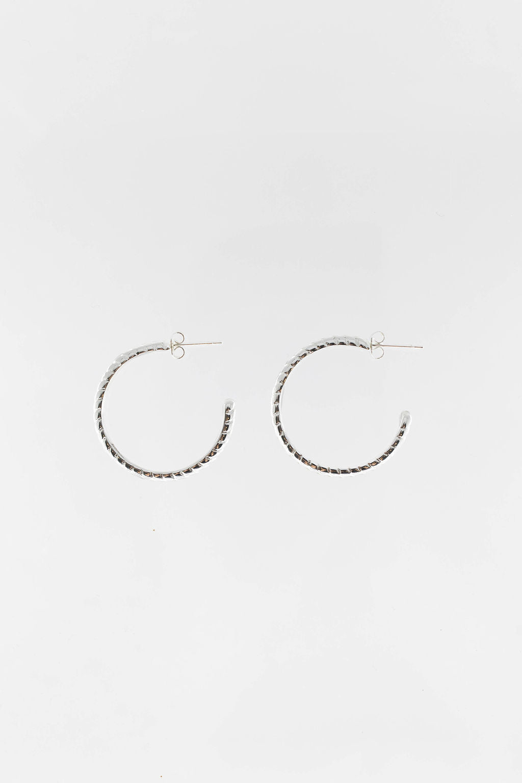 Corde Hoop Earrings