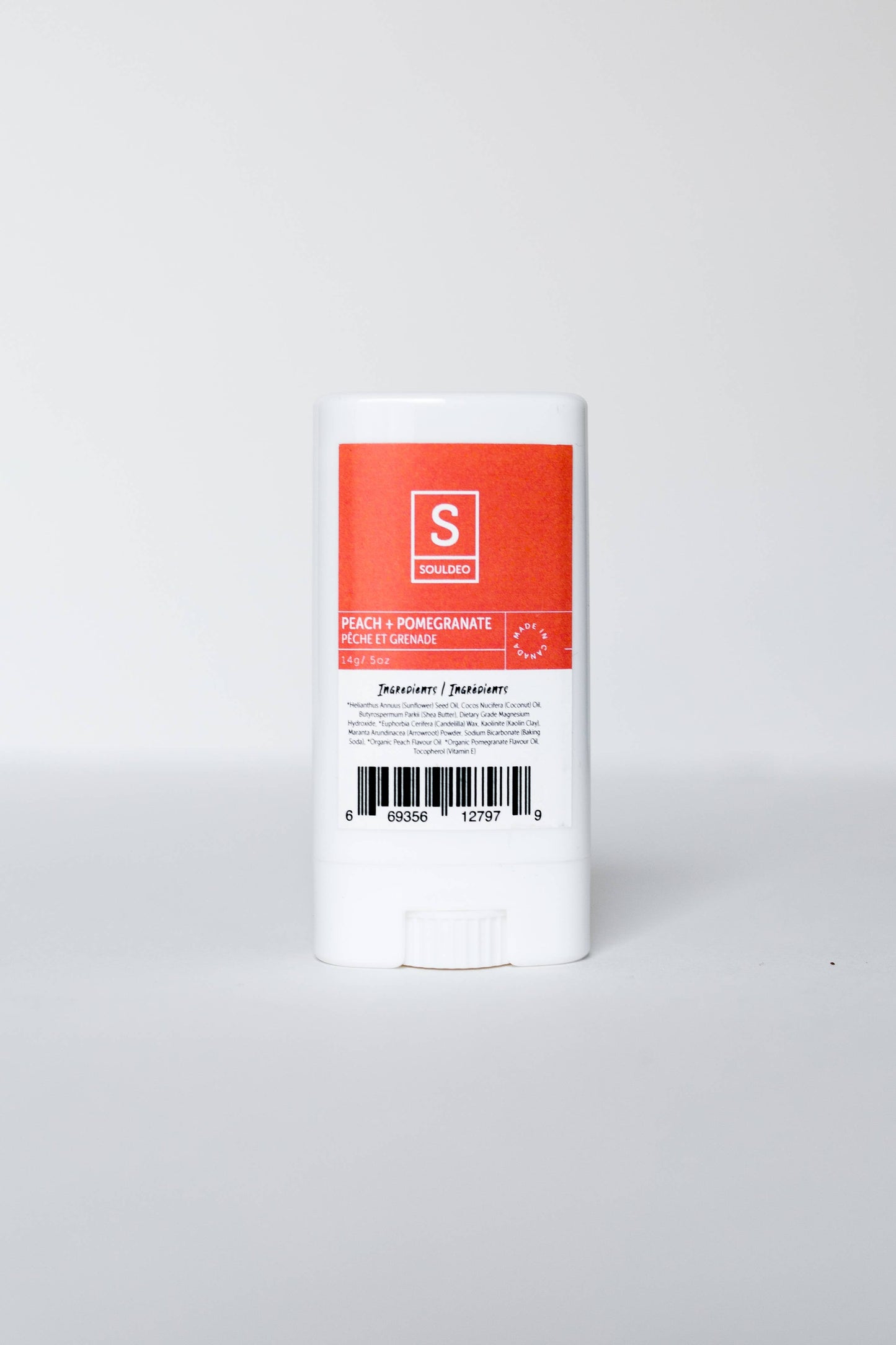 Peach + Pomegranate Deodorant Travel Size