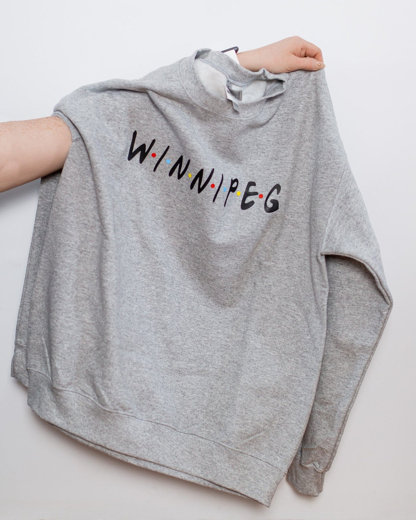 Winnipeg Friends Grey Crewneck