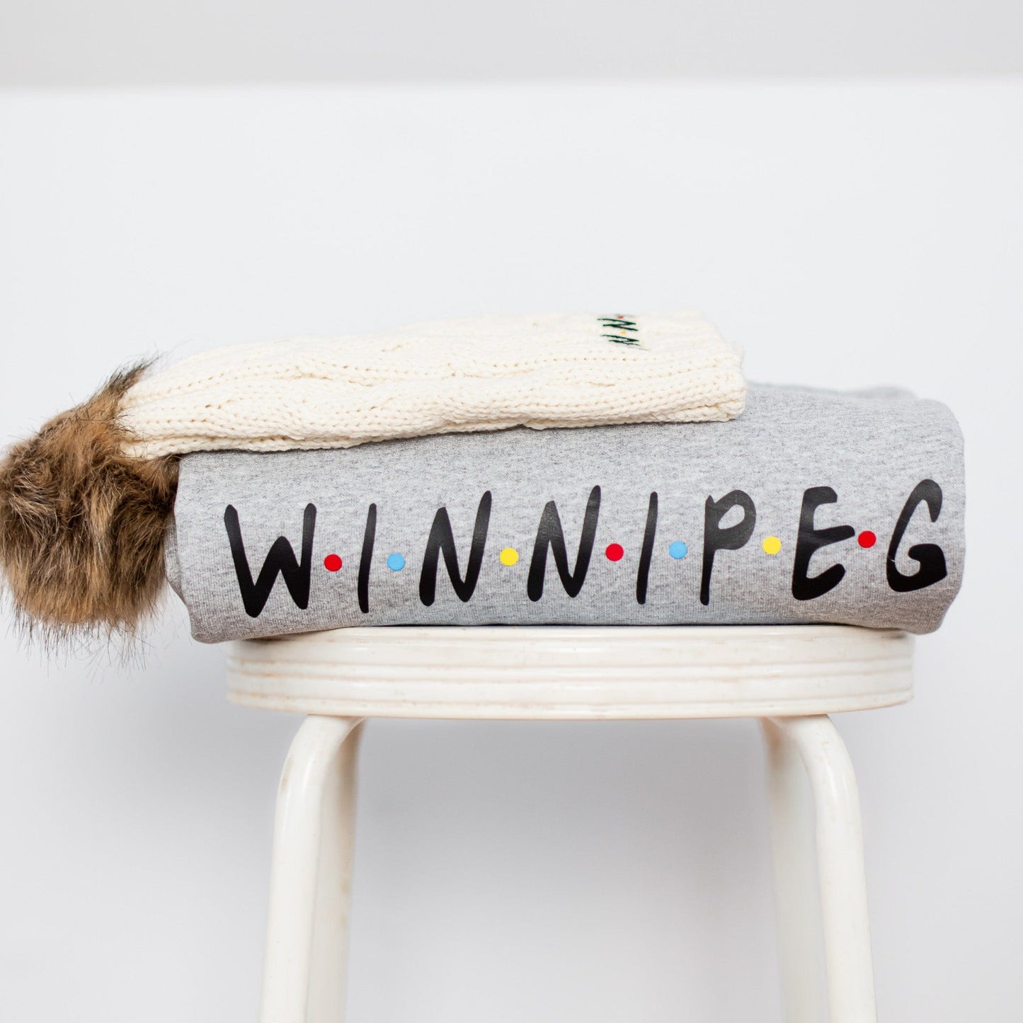 Winnipeg Friends Grey Crewneck