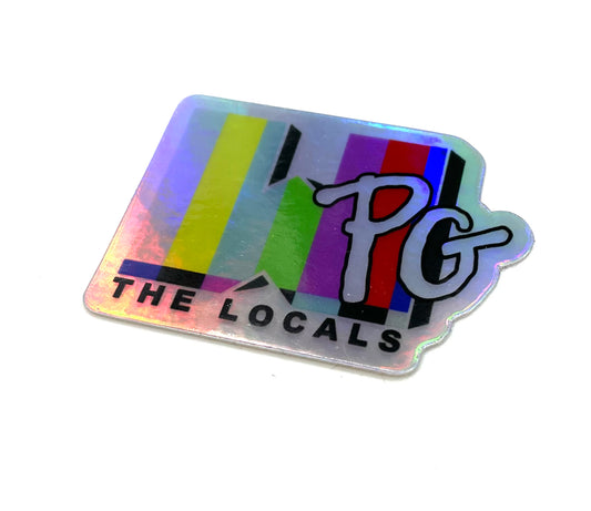 The Locals Wpg MTV Holographic Sticker