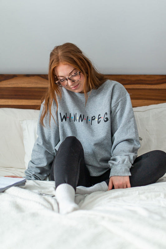 Winnipeg Friends Grey Crewneck