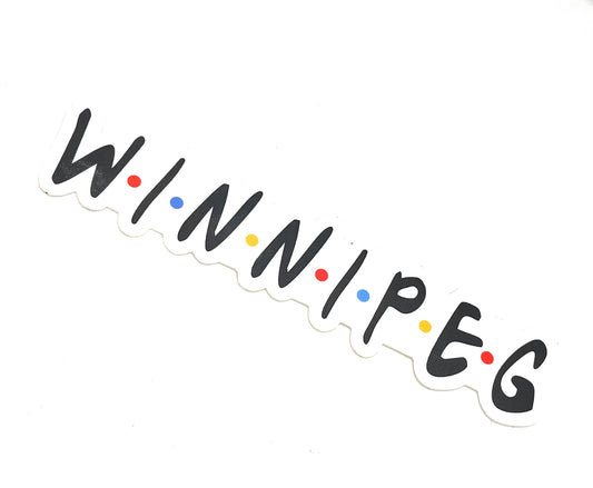 Winnipeg Friends Sticker