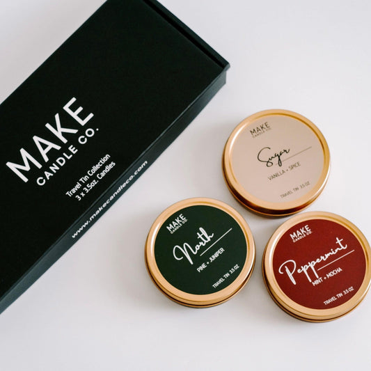 Make Candle Co. 3.5 oz Travel Tin Candles