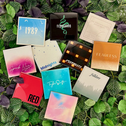 Taylor Album Covers - Coasters