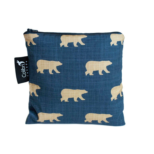 2117 - Bears Reusable Snack Bag - Large