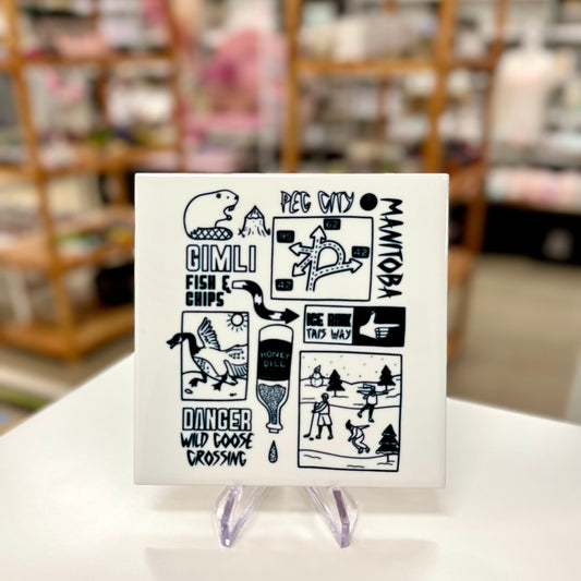 Peg City Gimli Coasters