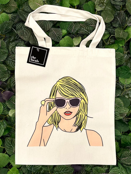 Taylor Glasses Tote Bag